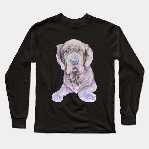 Neapolitan Mastiff Long Sleeve T-Shirt by mariasibireva